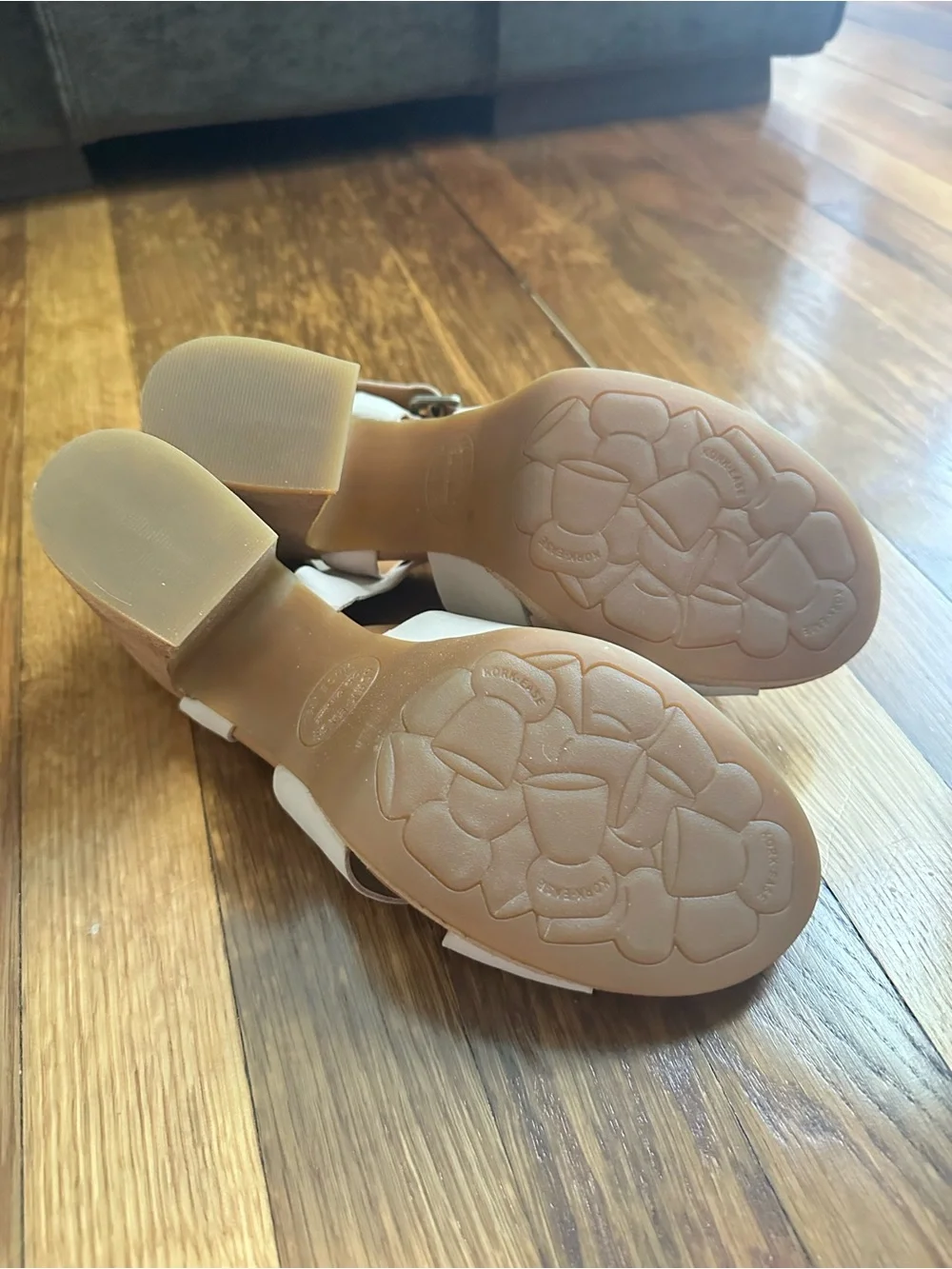 Kork-Ease Hutton Leather Block Heel Sandals